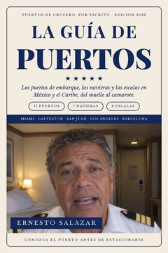 Portada de La guía de puertos de crucero, de Ernesto Salazar.